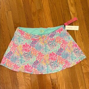 NWT Lilly Pulitzer Aila Skort UPF 50+ sz XL